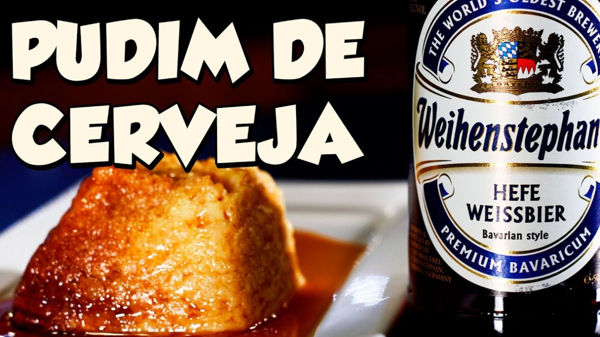 cerveja com gosto de pudim