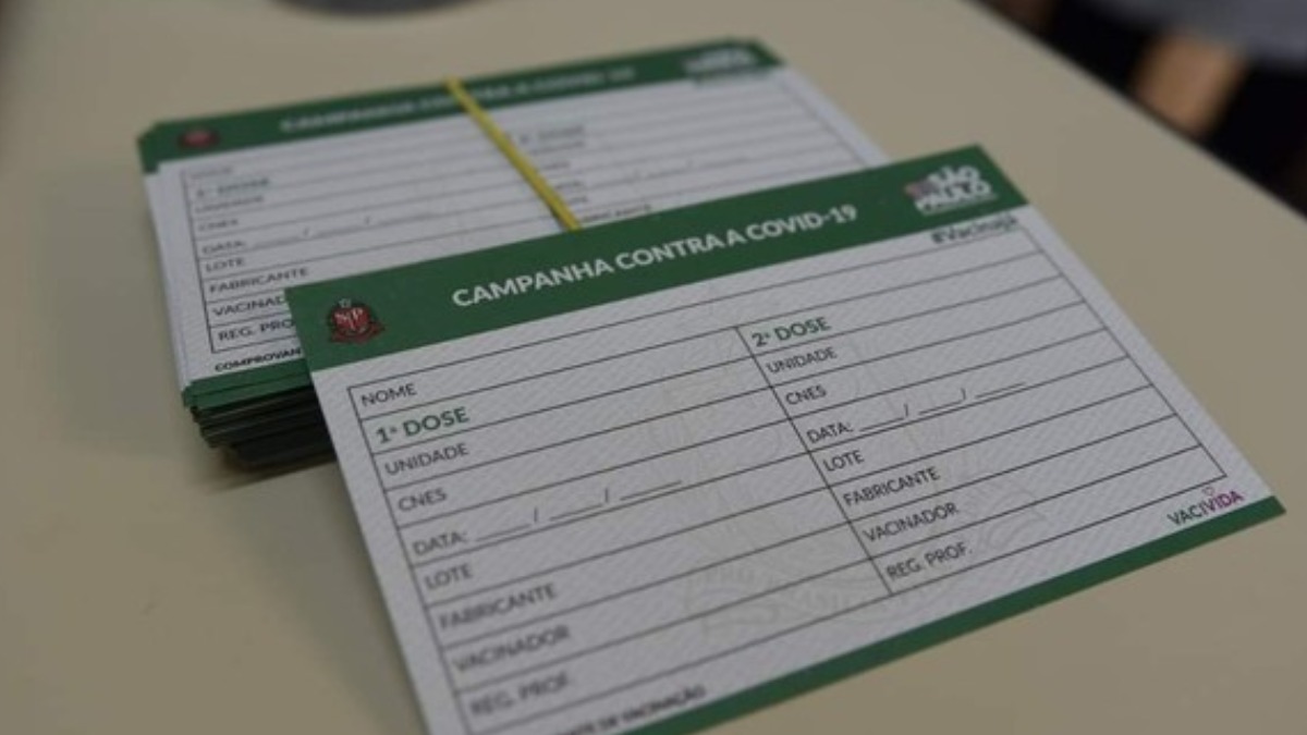 Comprovante vacinação Covid-19