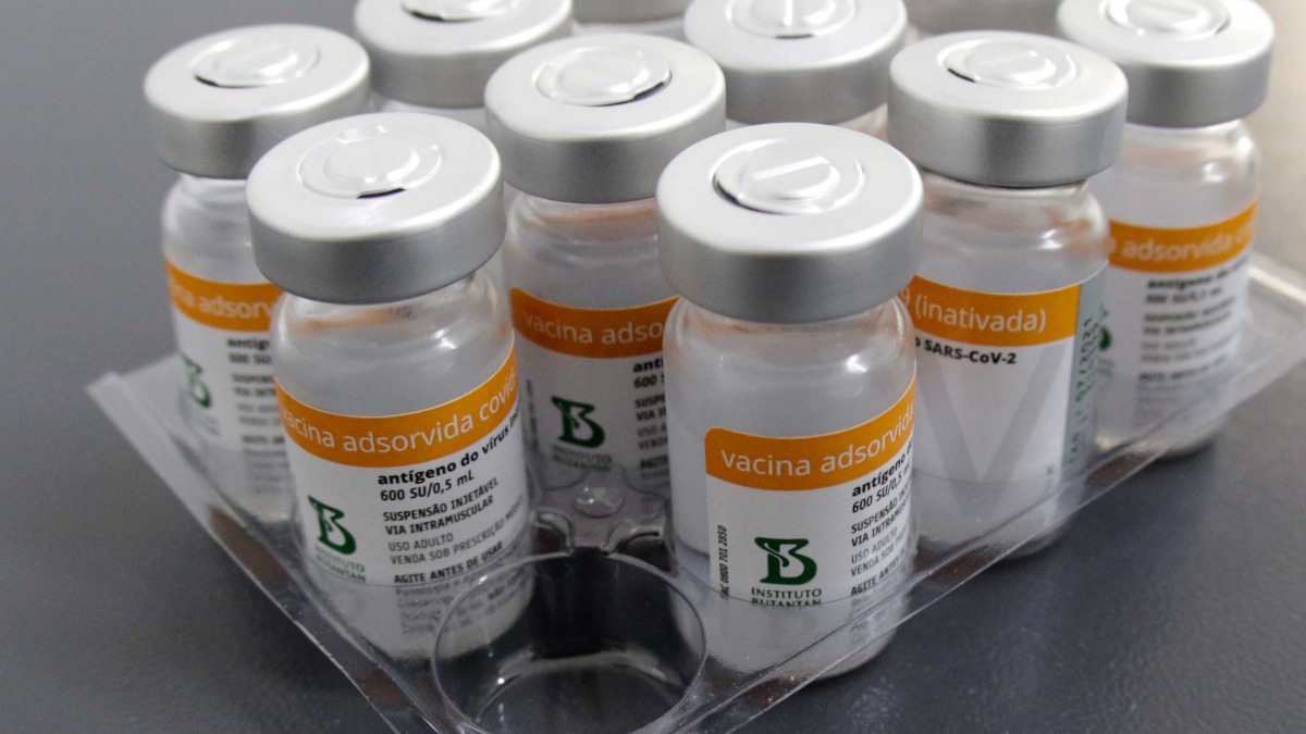 vacinação Coronavac crianças