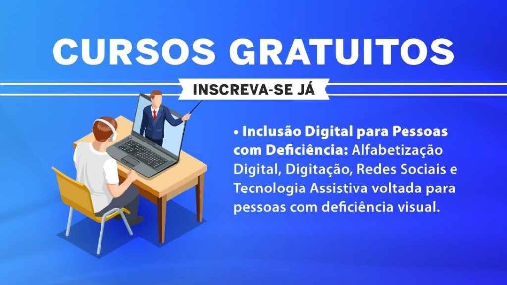 cursos inclusão digital deficientes