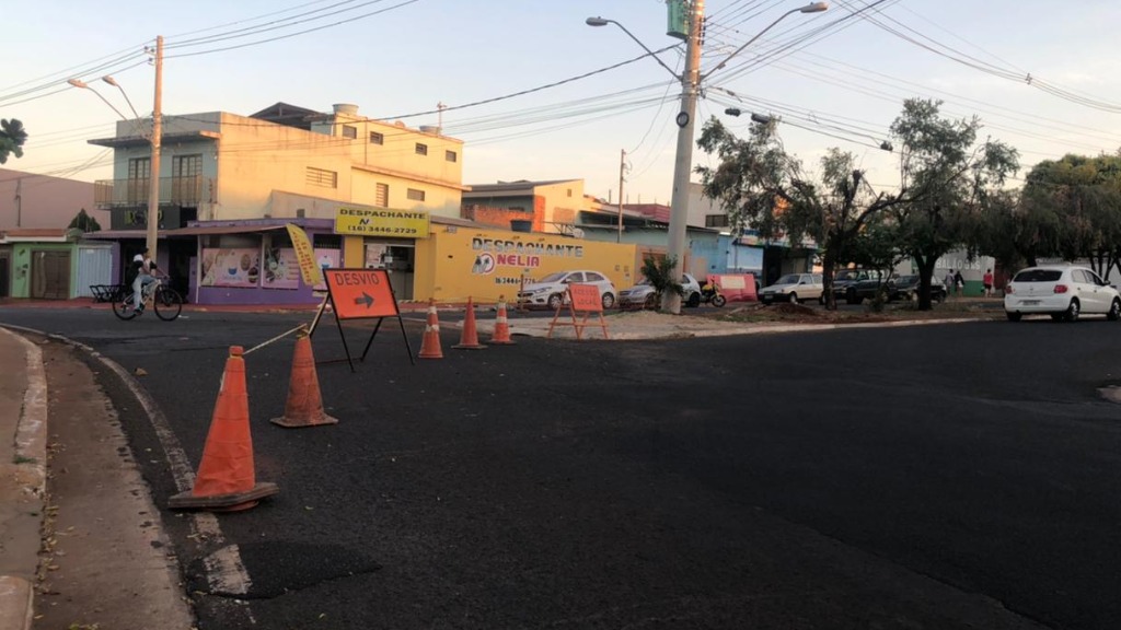 interdições Avenida Luzitana