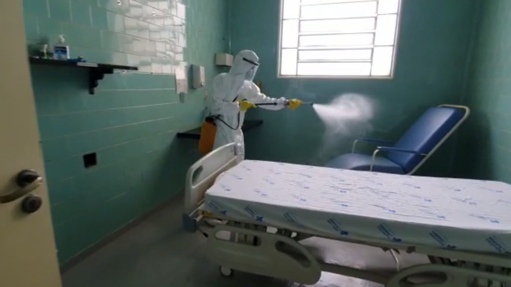 sanitização espaços públicos