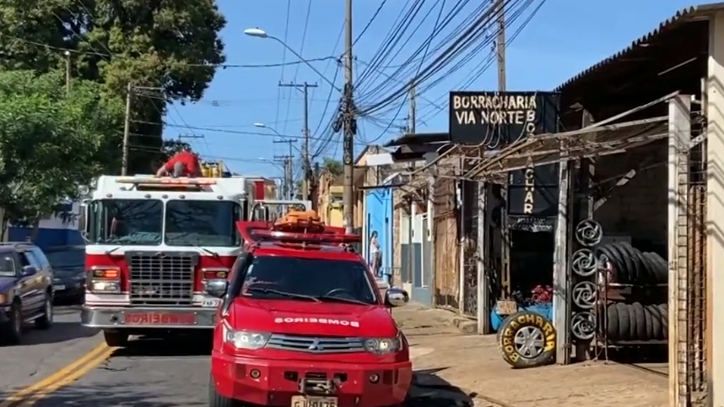 vazamento gás Ribeirão