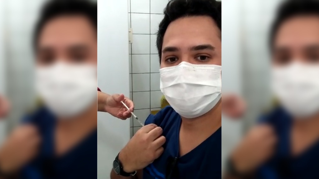 vacinação Felipe Melo