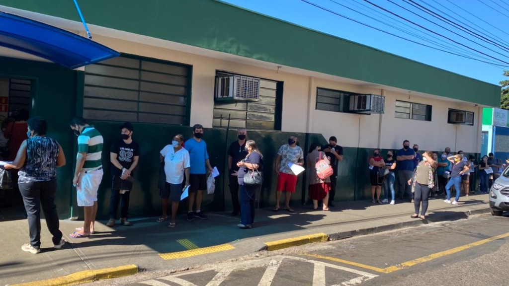 vacinação na UPA Oeste