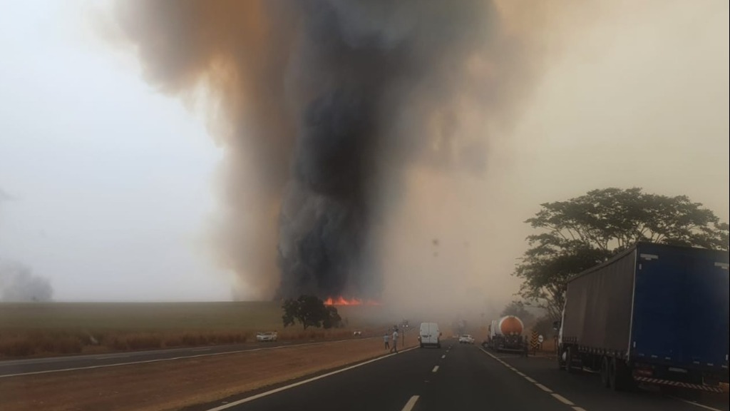 poluentes incêndios