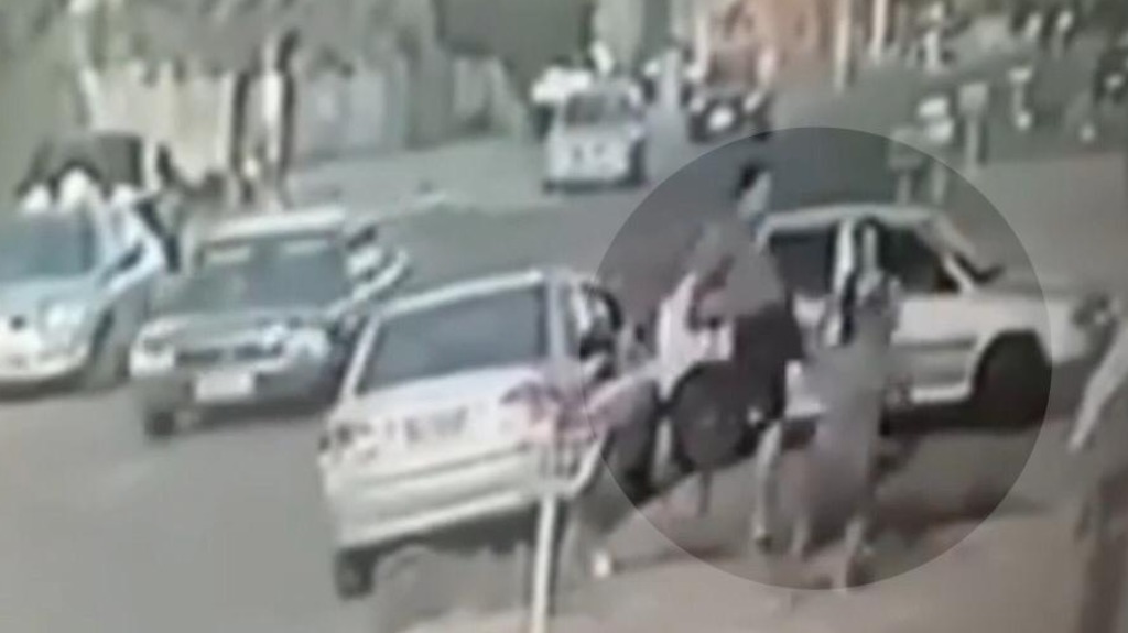 agressão no trânsito