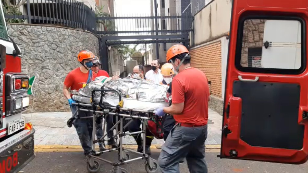 resgate em caixa d'água