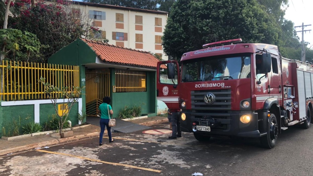 incêndio em apartamento