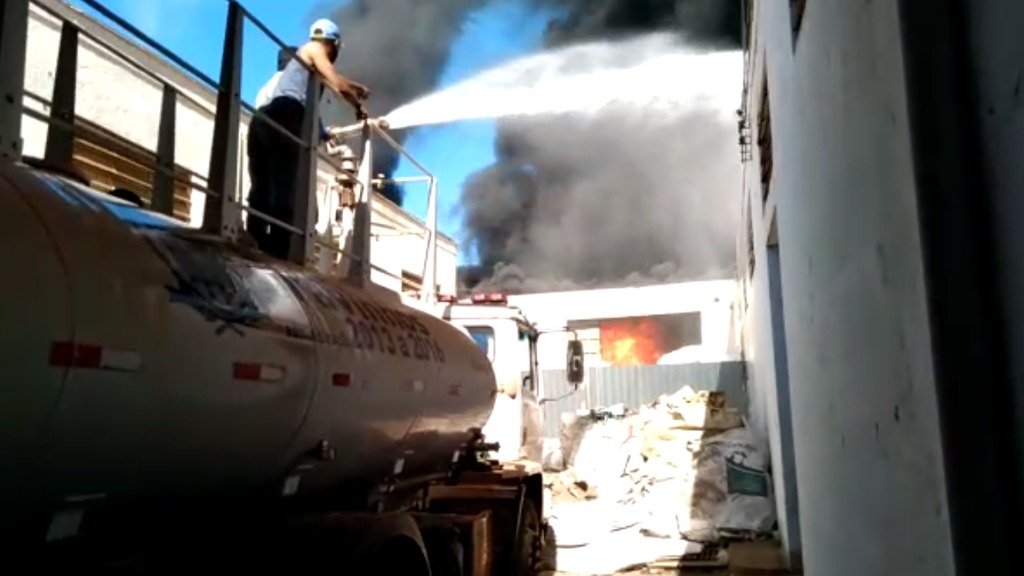 incêndio isopores Cravinhos