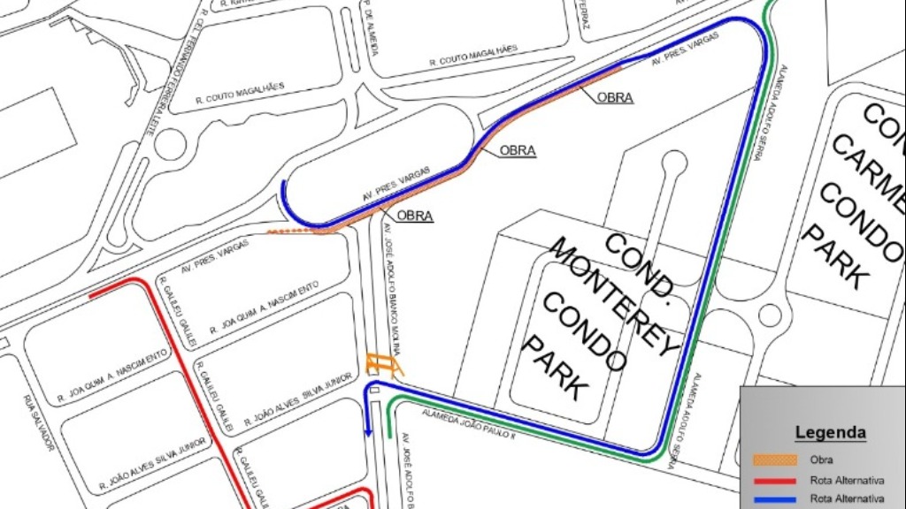 interdição Presidente Vargas