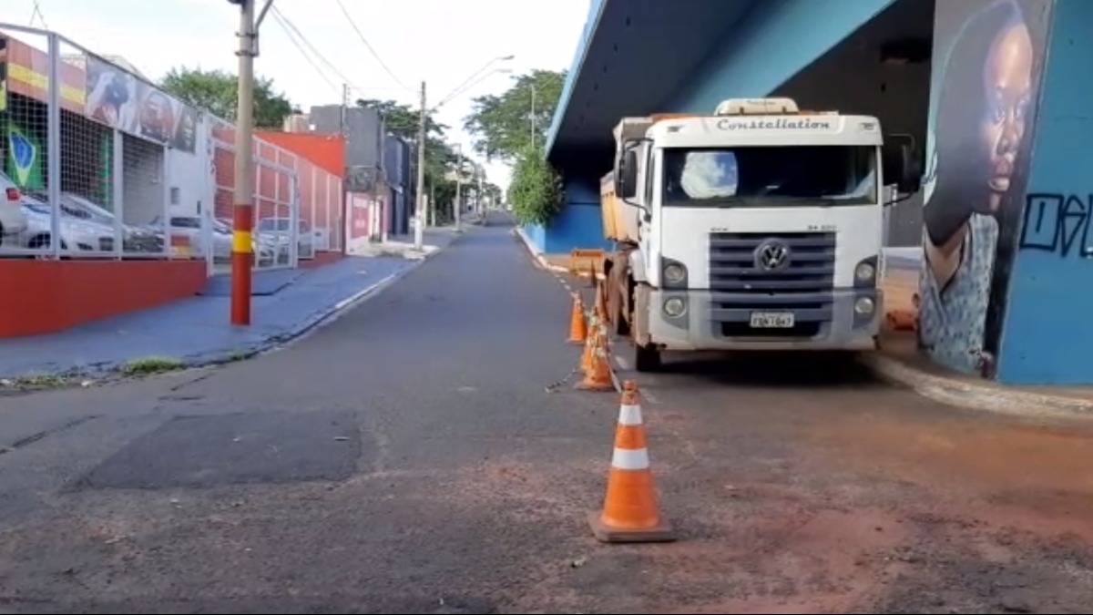 interdição viaduto Independência