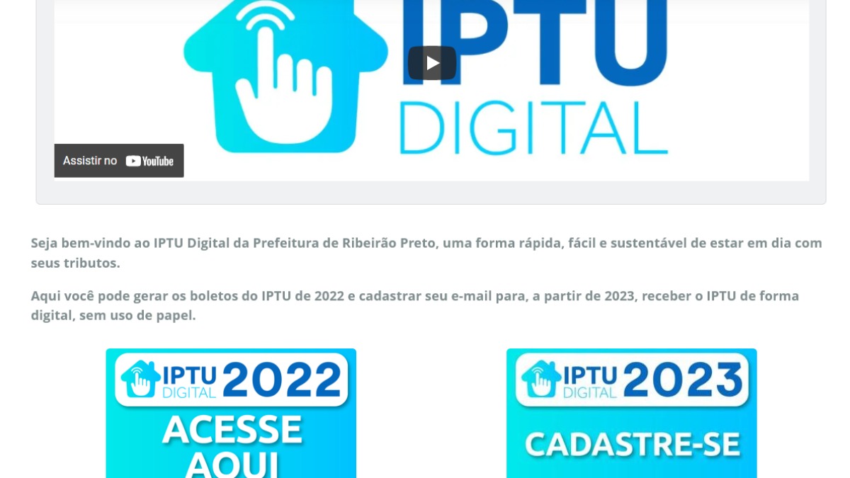 IPTU digital