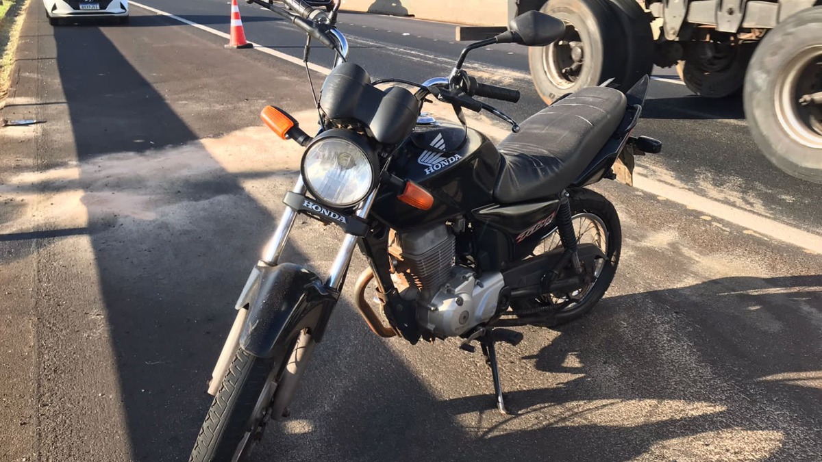 acidente moto Rodovia Anhanguera