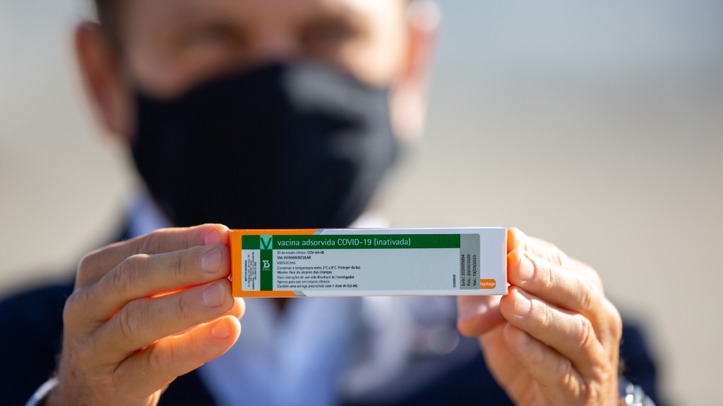 Vacina Coronavac Franca