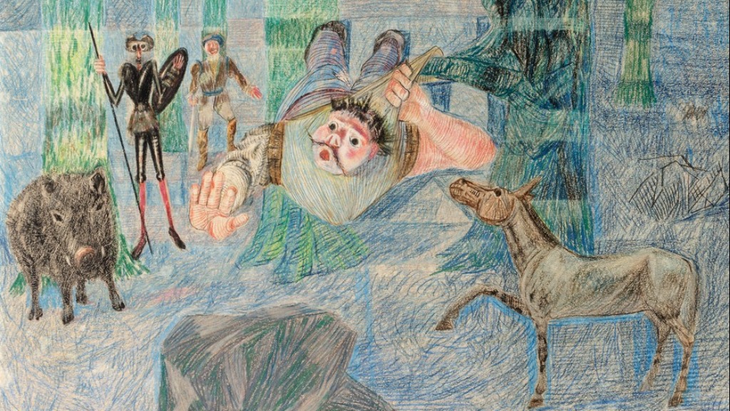 Dom Quixote ilustrações Portinari