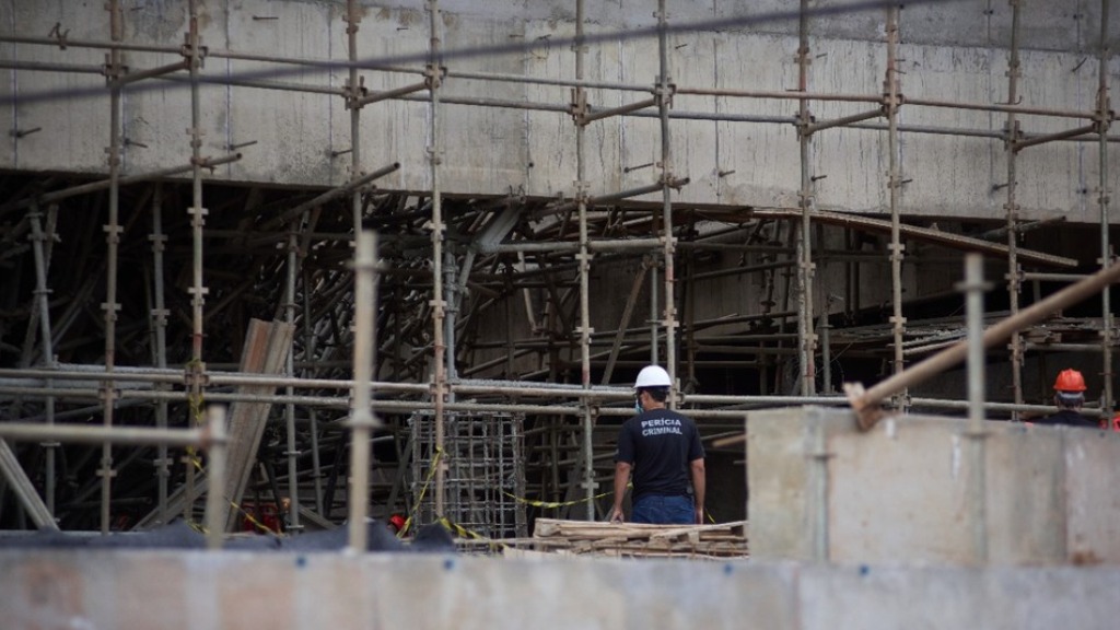 desabamento Sesc Franca