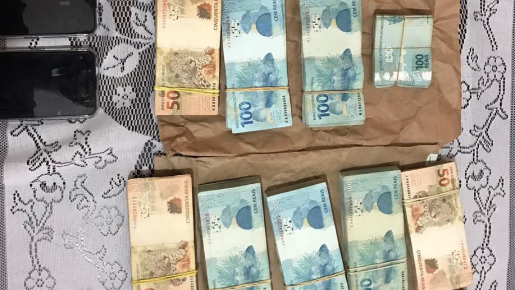 Gaeco apreende dinheiro