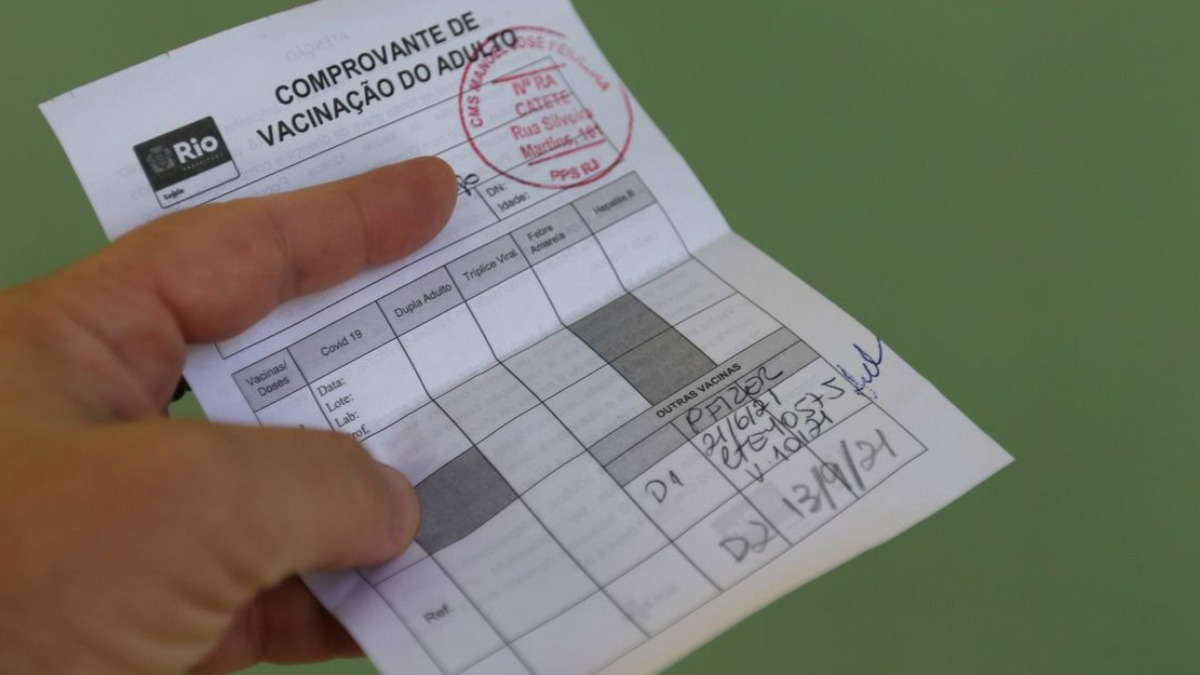 passaporte da vacina