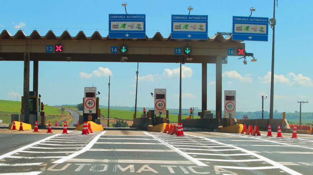 Ampliação cabines pedágio Restinga