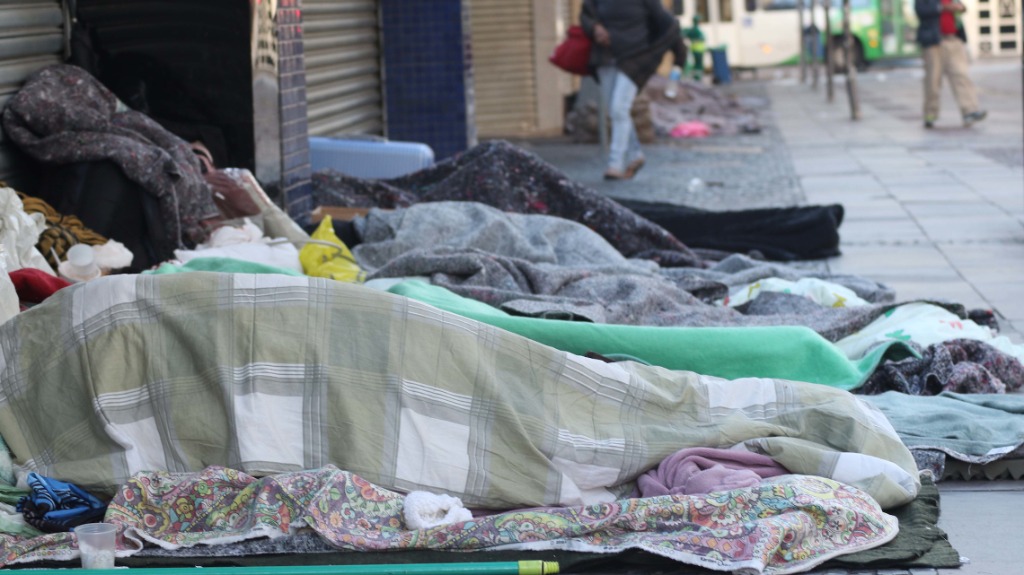 moradores em situação de rua