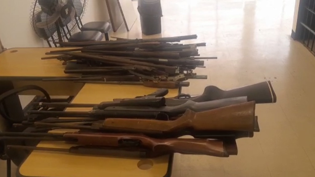 apreensão de armas Franca