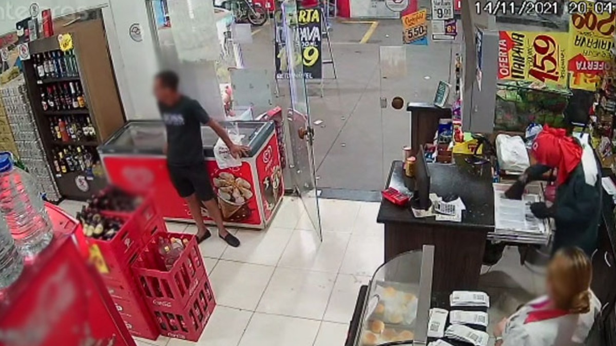 Assalto posto combustíveis