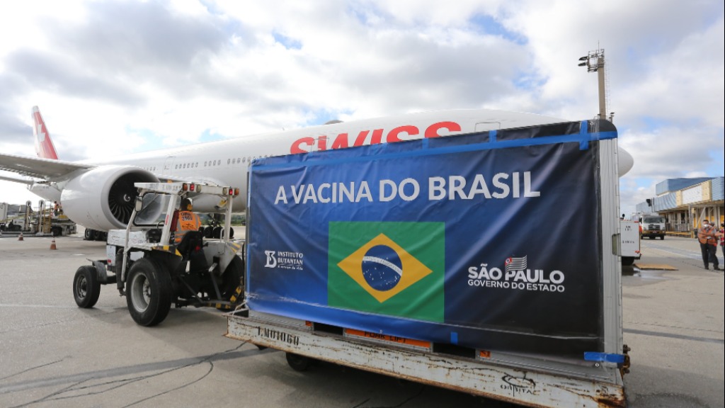 CoronaVac distribuição