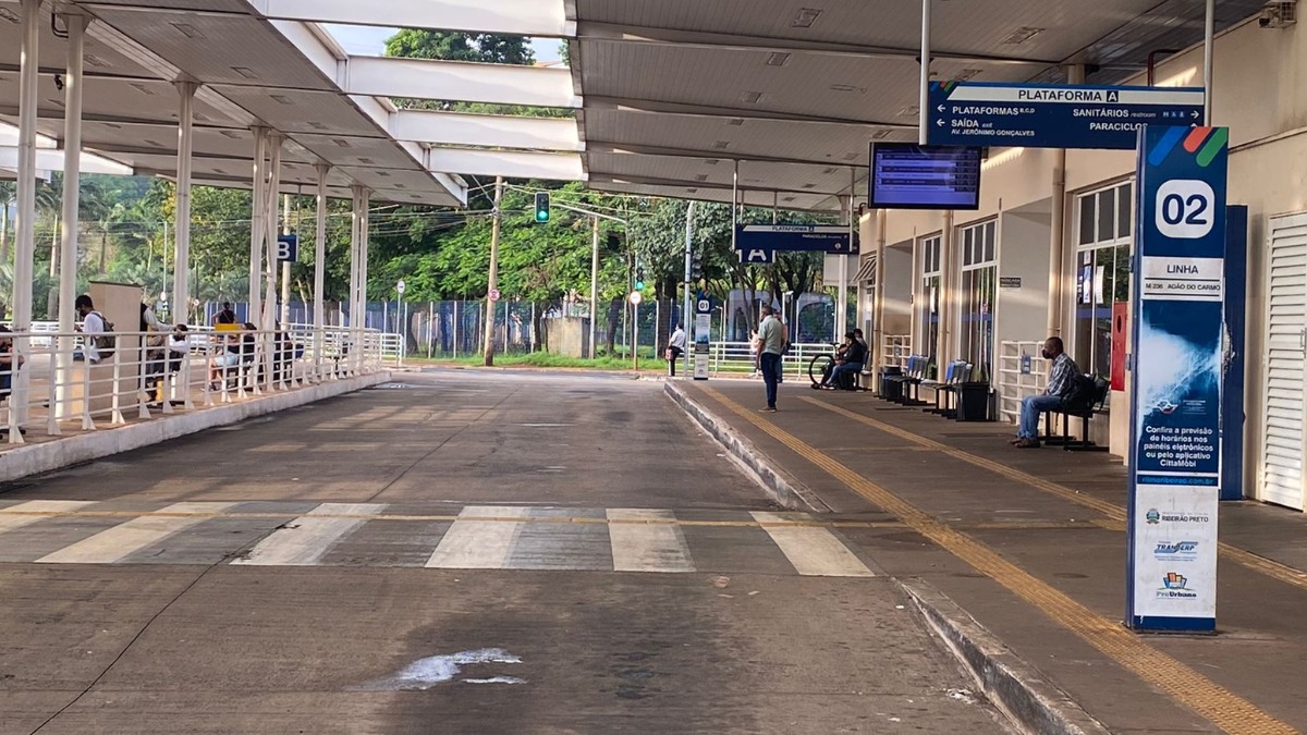 Paralisação ônibus Ribeirão