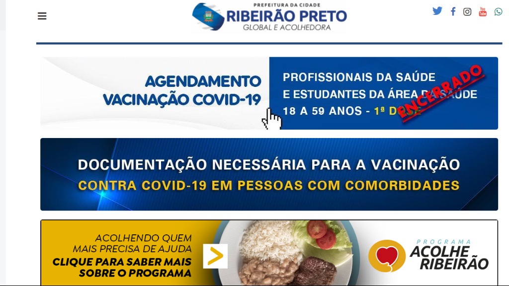 instabilidade sites Ribeirão Preto