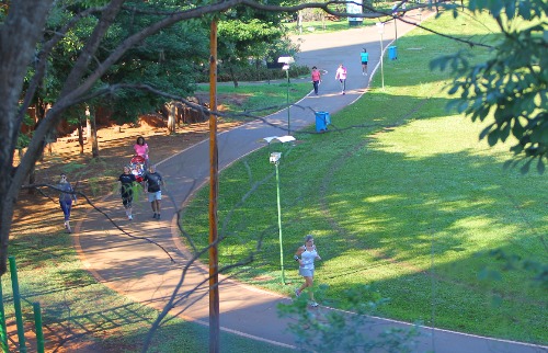 exercícios no parque