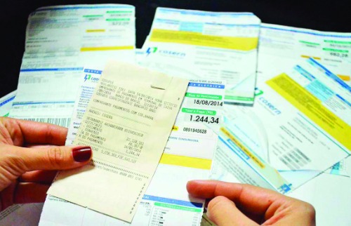 aumento conta de luz