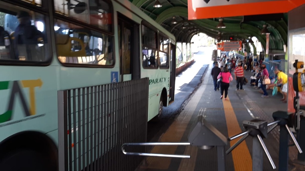 vacinação transporte público