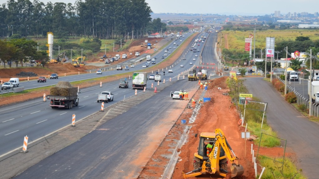 recapeamento rodovia Anhanguera