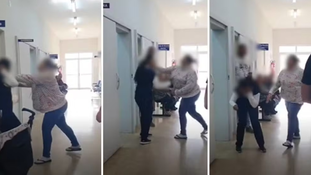 Técnica de enfermagem agredida