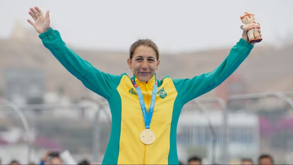 Luisa Baptista triatleta