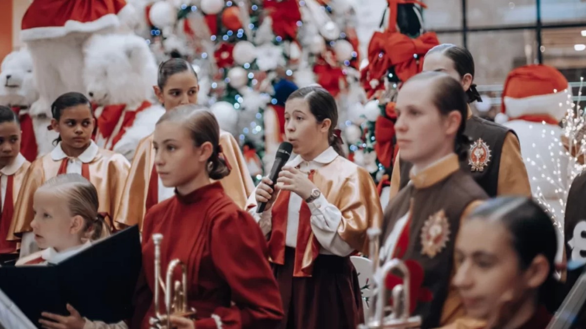 coral gratuito atrações natalinas
