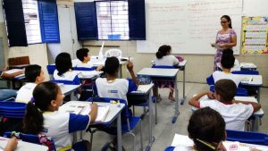 Educação pública sala de aula Ribeirão Preto