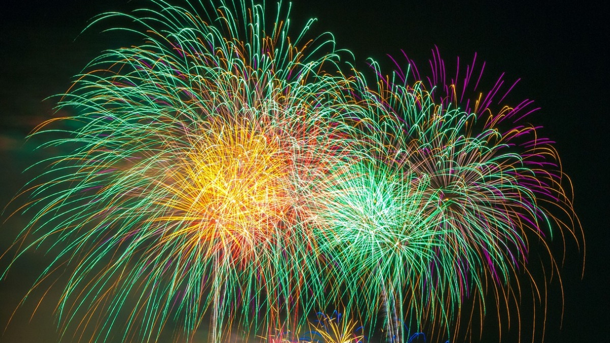 fogos de artifício sem estampido