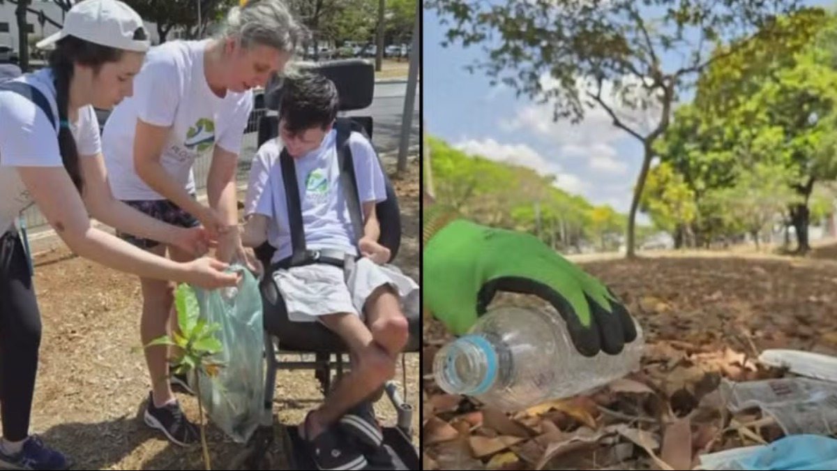 mãe e filha limpando