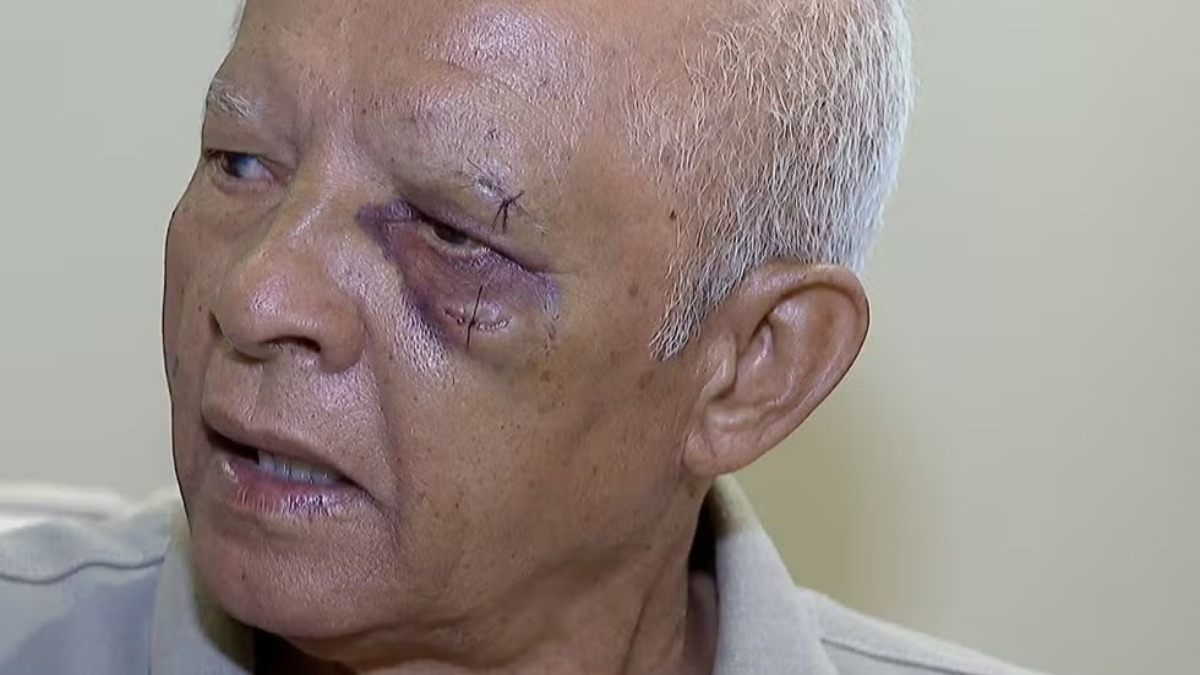 Agressão acidente de trânsito