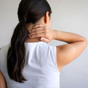 Dor no pescoço, caroço, dor