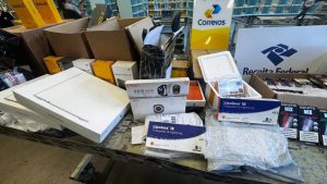 itens apreensão correios operação receita federal