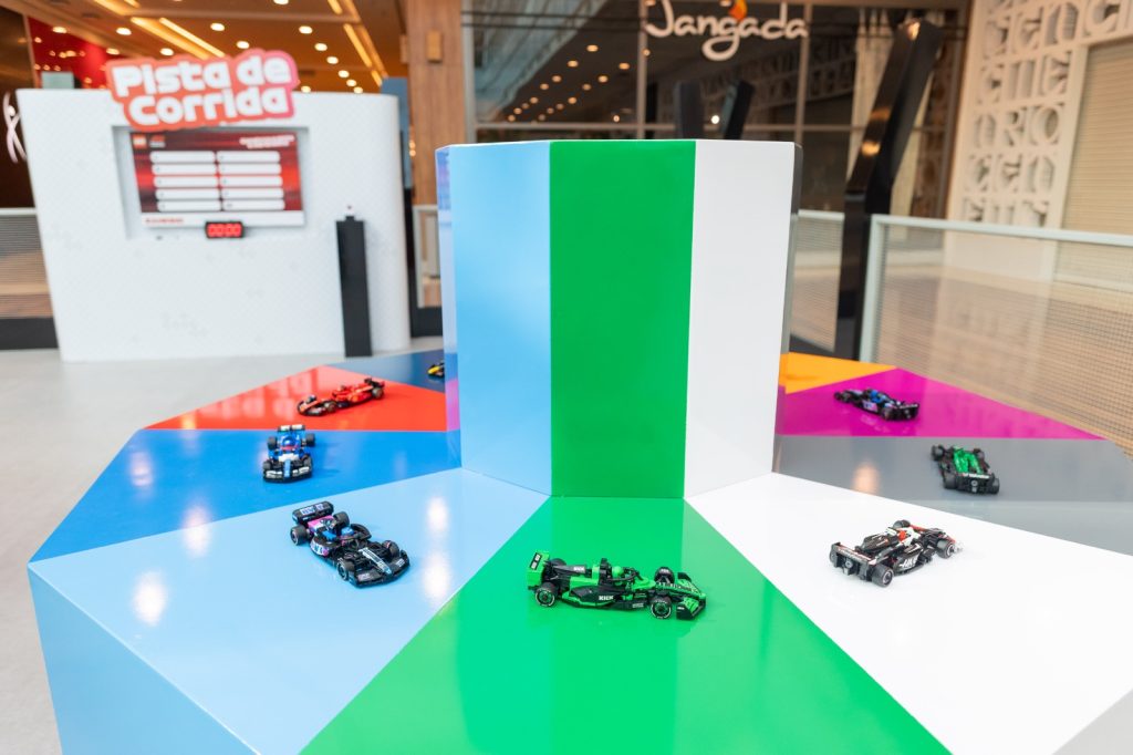 Shopping de Ribeirão Preto recebe exposição 'Lego Fórmula 1' com atividades gratuitas