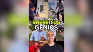 Vídeo irônico valorização obras