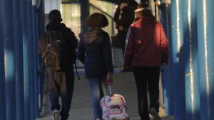 Volta às aulas alunos escola