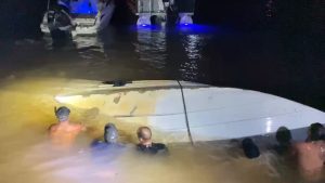 Acidente lancha Rio Grande