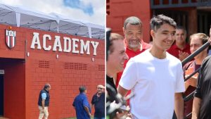 Botafogo-SP inaugura CT da base e tem pontapé inicial simbólico de Pedro Severino